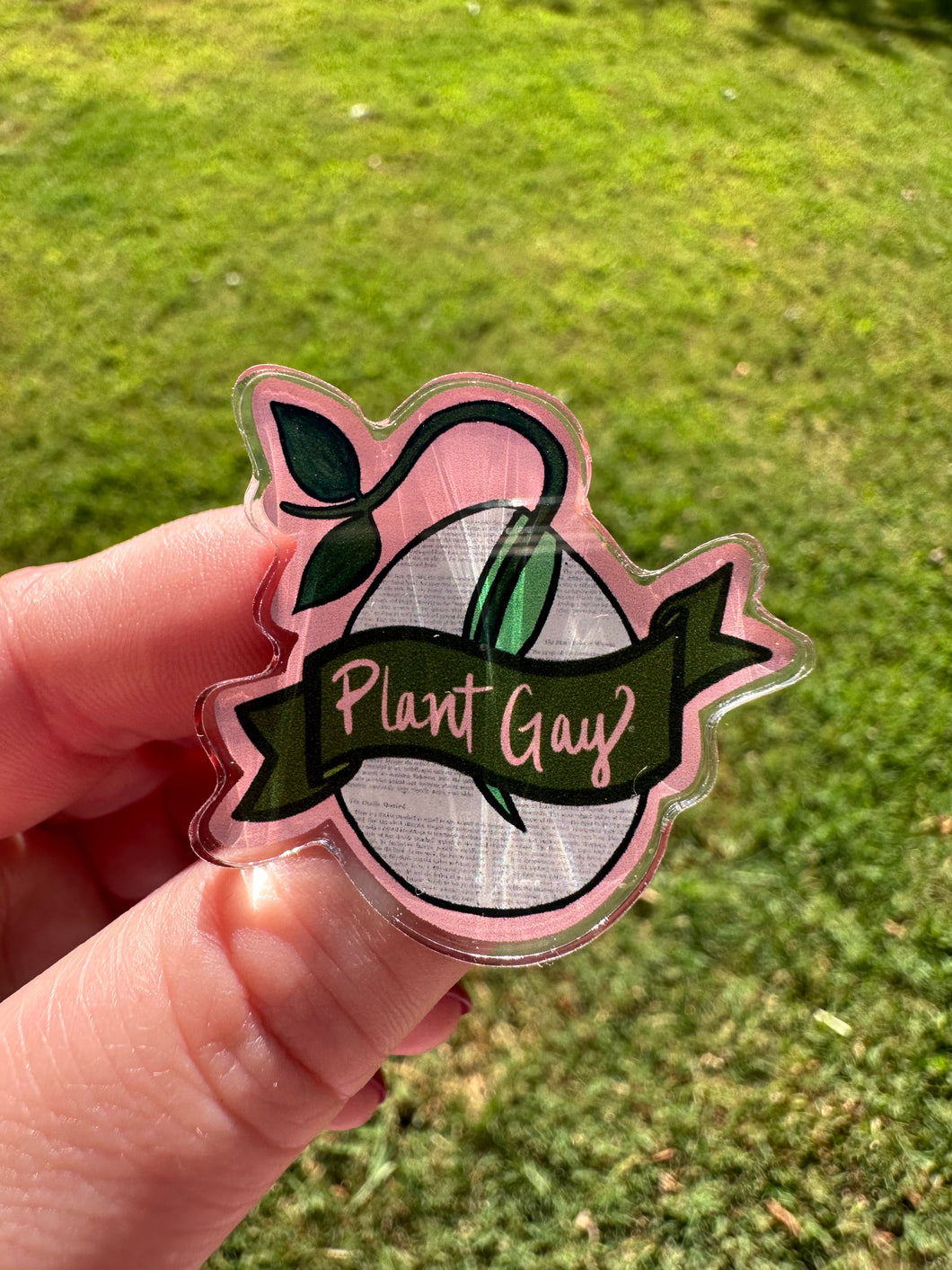 Plant Gay Pin