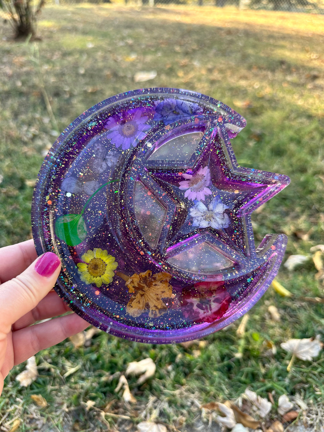 Crescent Moon & Star Catch-All Tray