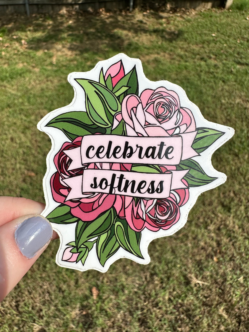 Celebrate Softness Sticker