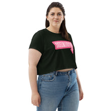 Load image into Gallery viewer, Hot to Go Black Crop Tee
