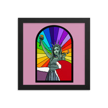 Load image into Gallery viewer, Patron Saint Chappell Roan Framed Print
