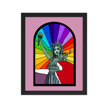 Load image into Gallery viewer, Patron Saint Chappell Roan Framed Print
