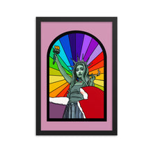 Load image into Gallery viewer, Patron Saint Chappell Roan Framed Print
