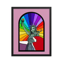 Load image into Gallery viewer, Patron Saint Chappell Roan Framed Print
