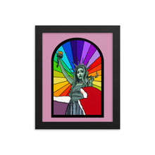 Load image into Gallery viewer, Patron Saint Chappell Roan Framed Print
