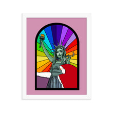 Load image into Gallery viewer, Patron Saint Chappell Roan Framed Print
