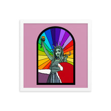 Load image into Gallery viewer, Patron Saint Chappell Roan Framed Print
