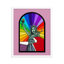 Load image into Gallery viewer, Patron Saint Chappell Roan Framed Print
