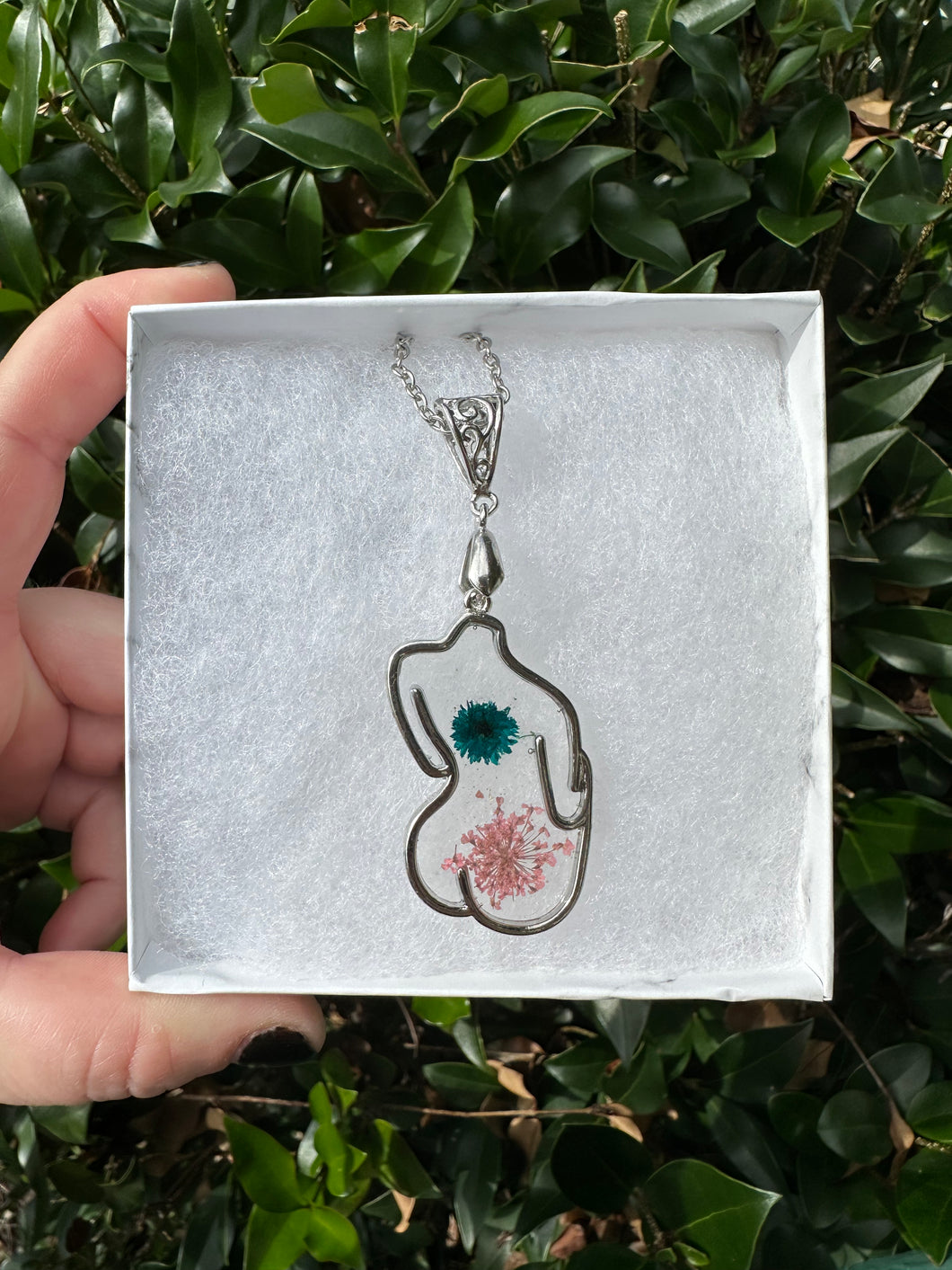 Custom Floral Body Necklace