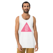 Load image into Gallery viewer, The First Pride Was a Riot Tank Top
