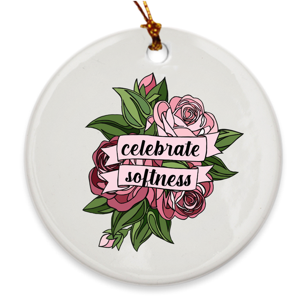 Celebrate Softness Porcelain Ornament