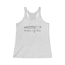 Load image into Gallery viewer, No Spoons Only Knives Femme Fit Racerback Tank

