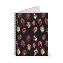 Load image into Gallery viewer, Vulva Collage Spiral Notebook - Ruled Line
