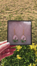 Load and play video in Gallery viewer, Fern Plant Terrarium Earrings
