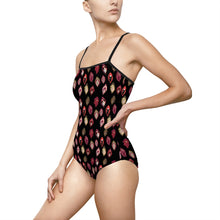 Load image into Gallery viewer, Vulva Collage One-piece Swimsuit
