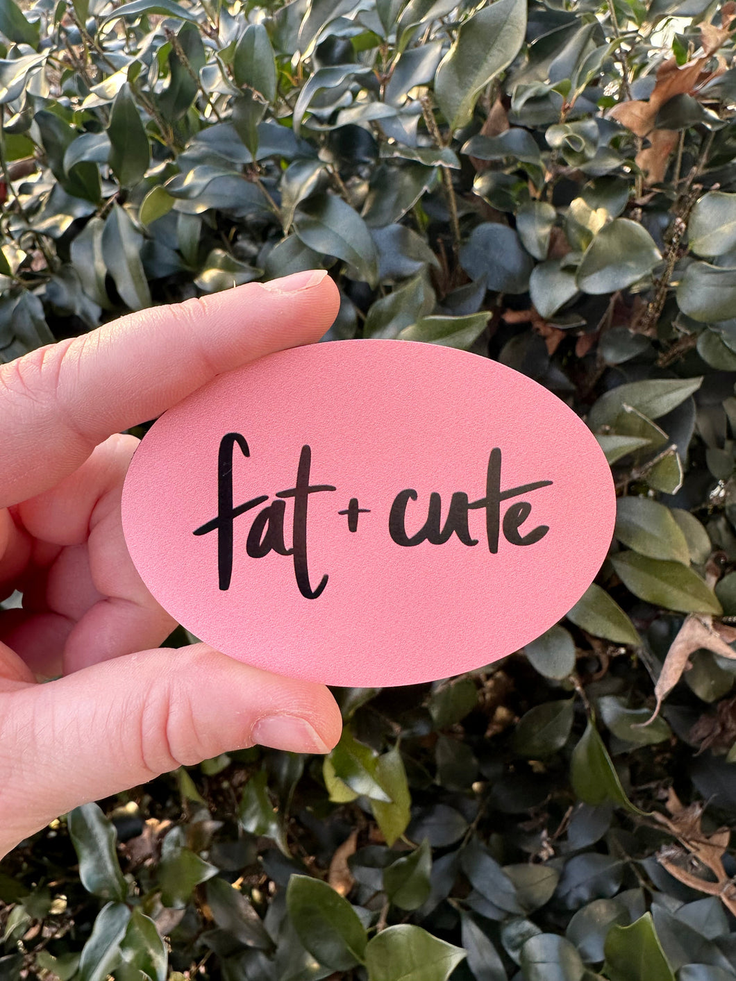 Fat & Cute Sticker