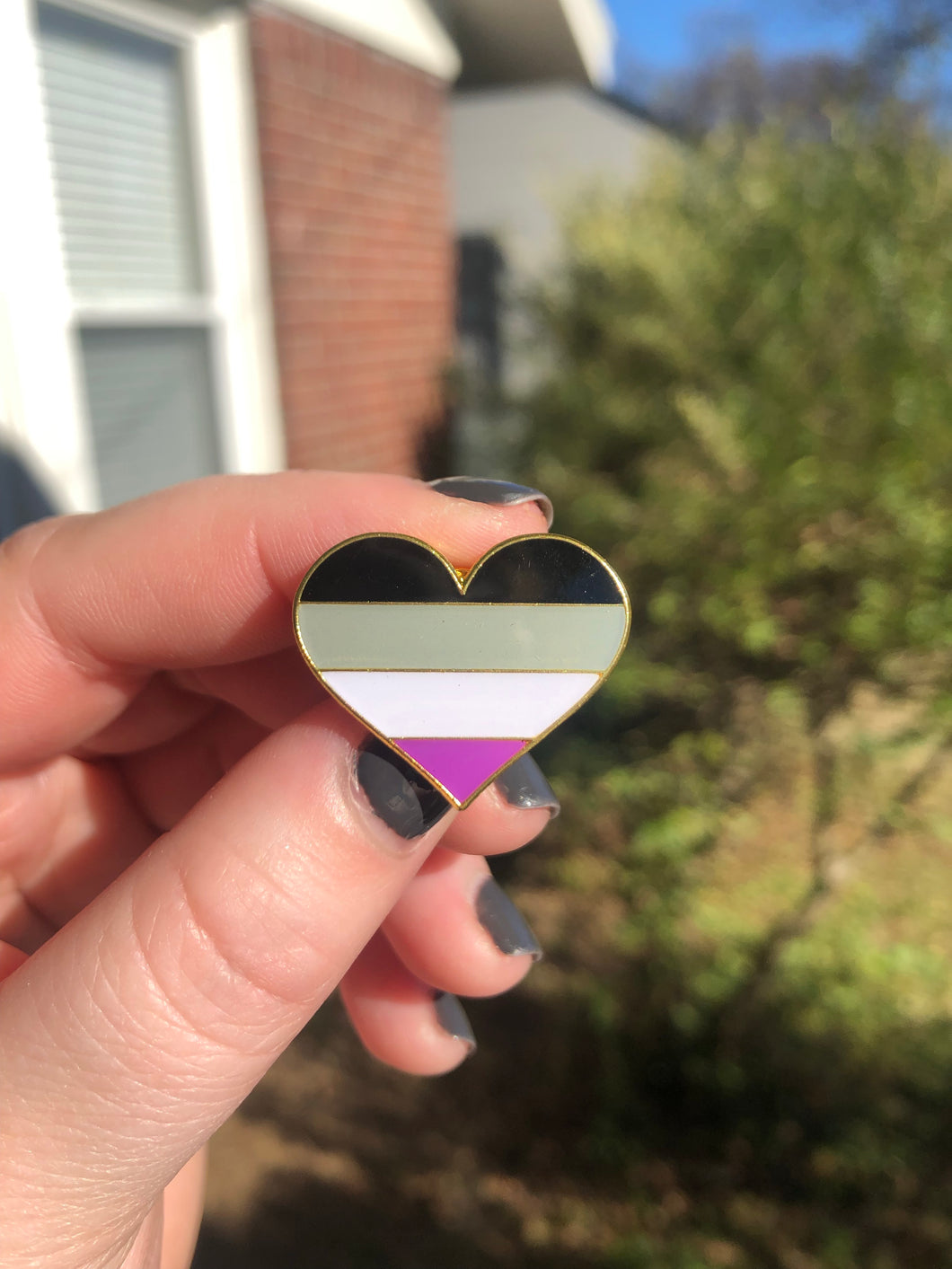 Asexual Pride Pin