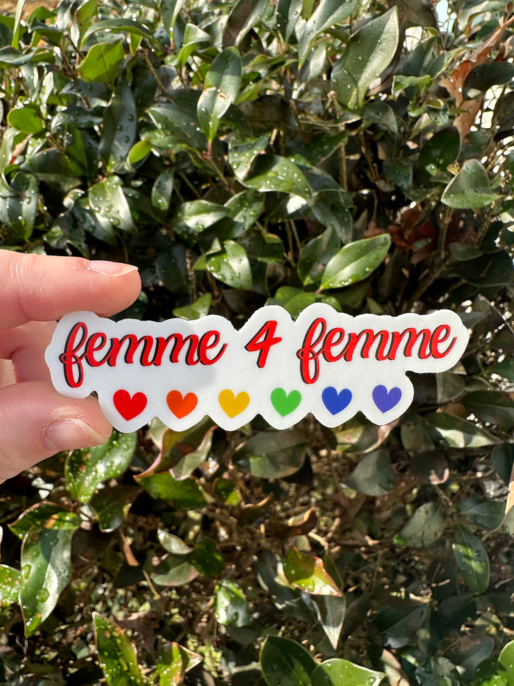 Femme 4 Femme Sticker
