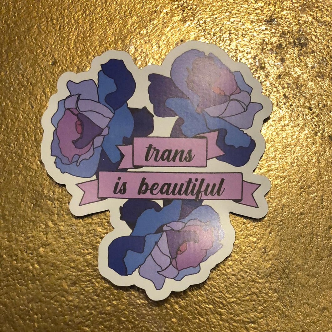 Trans is Beautiful Magnet