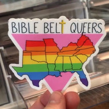 Load image into Gallery viewer, Bible Belt Queers Sticker
