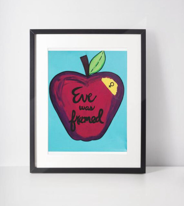 Eve Was Framed Print