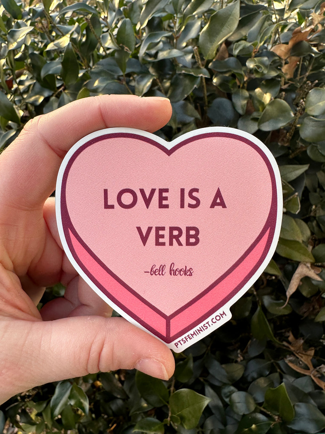 Love is a Verb Magnet