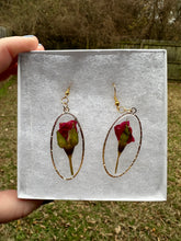 Load image into Gallery viewer, Floral Rosebud Earrings
