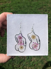 Load image into Gallery viewer, Custom Floral Body Earrings
