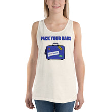 Load image into Gallery viewer, Pack Your Bags Unisex Tank Top
