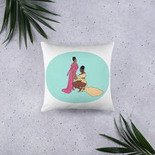 Load image into Gallery viewer, WAP Cardi B &amp; Megan Thee Stallion Silhouette Pillow
