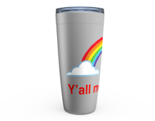 Load image into Gallery viewer, Y’All Means All Viking Tumblers
