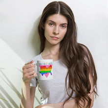 Load image into Gallery viewer, Y’all Means ALL Rainbow Mug
